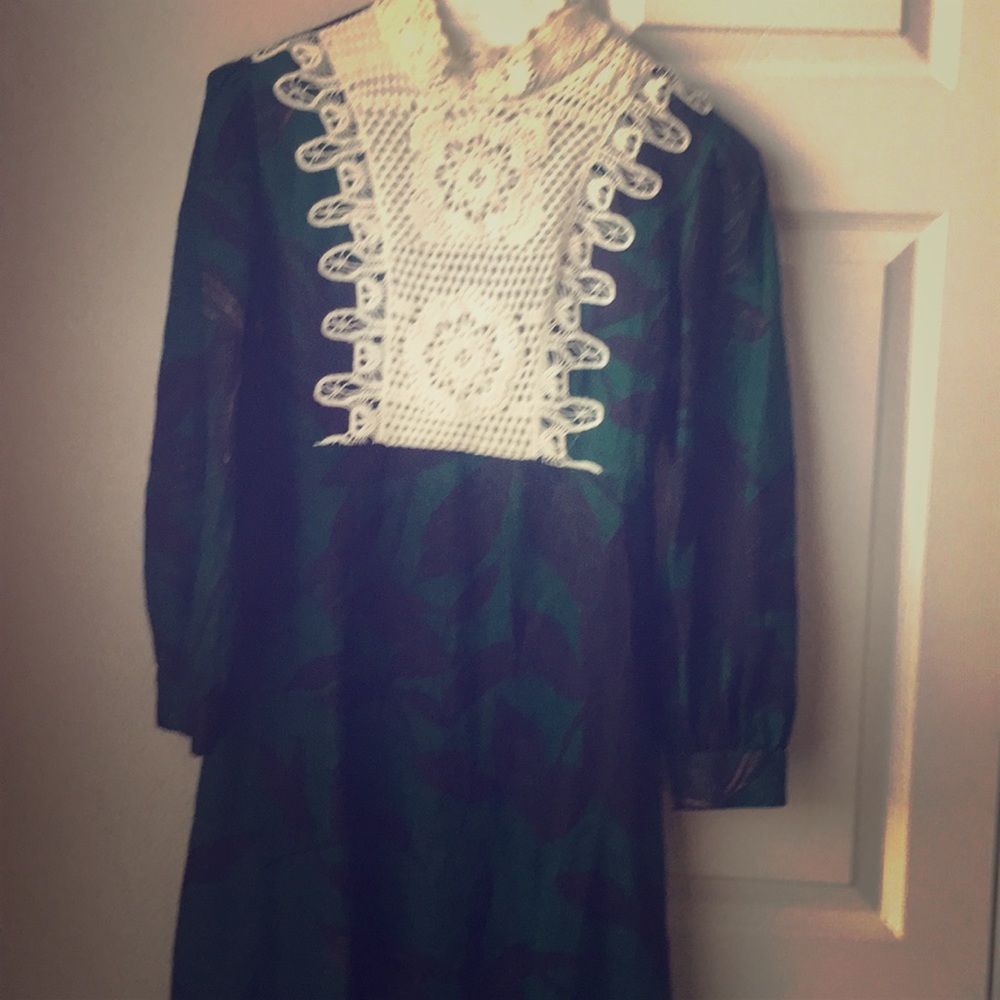 Zara long print dress brand new
